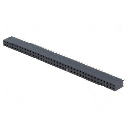 Conector şiruri pini soclu mamă 80 PIN drept 2,54mm THT 2x40 | Electronic-mag.ro | Componente Electronice