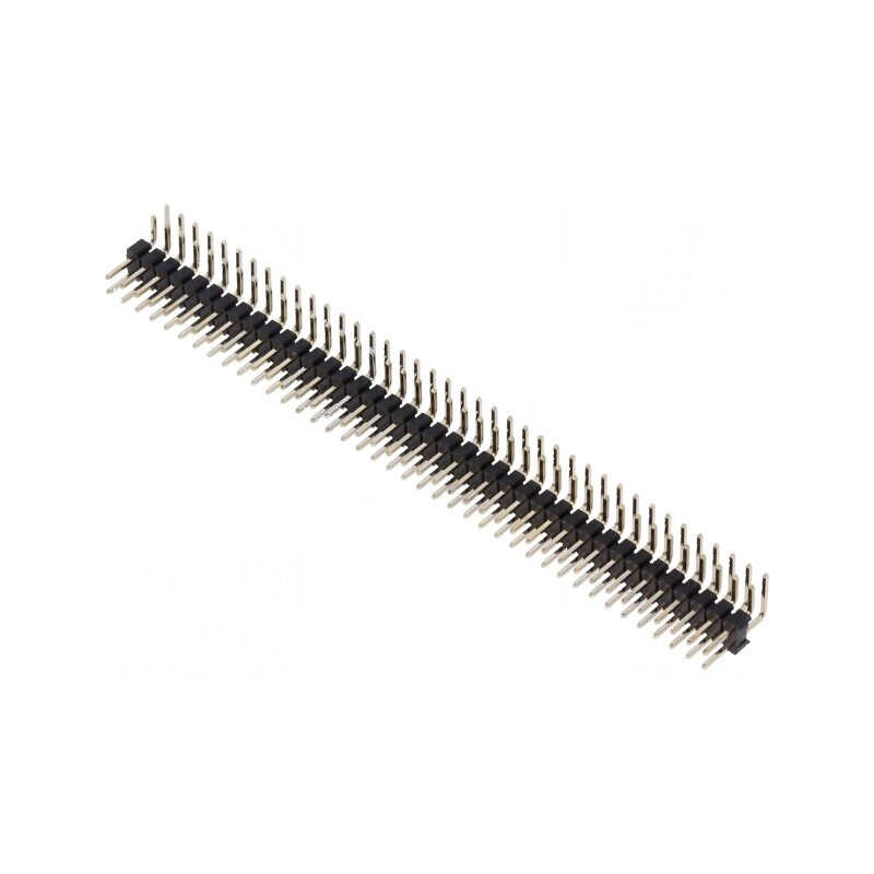 Conector şir pini tată 80 pini unghi 90° 2mm | Electronic-mag.ro | Componente Electronice