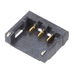 Conector cablu-placă soclu tată 1,2mm PIN 3 SMT pentru PCB - Componentă electronică | Electronic-mag.ro | Componente Electronice