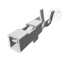 Pin mamă aurit 0,08-0,38mm² 28AWG-22AWG D-1000 crimpat 5A pentru conexiuni electrice | Electronic-mag.ro | Componente Electronice