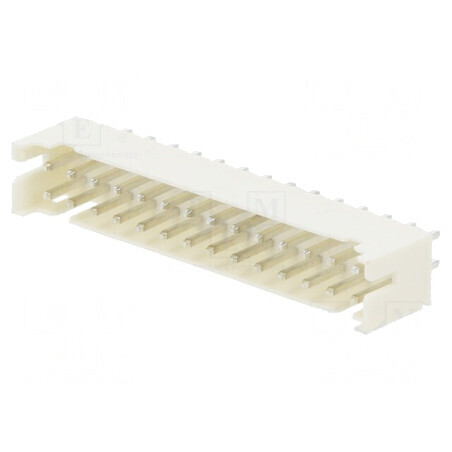 Conector cablu-placă soclu tată PIN 28 Pas 2mm THT 100V 2A | Electronic-mag.ro | Componente Electronice