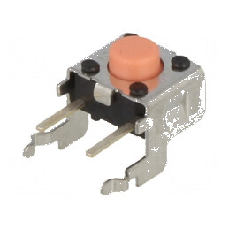 Microîntrerupător TACT SPST-NO 0,05A/24VDC THT Fără Pozitie 2 | Electronic-mag.ro | Componente Electronice