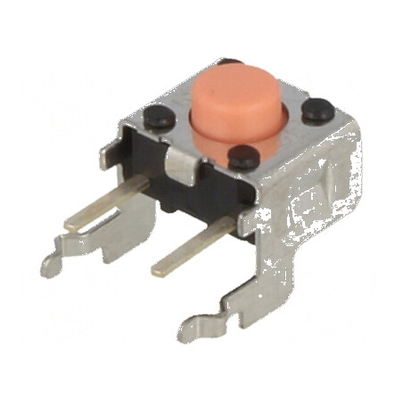Microîntrerupător TACT SPST-NO 0,05A/24VDC THT Fără Pozitie 2 | Electronic-mag.ro | Componente Electronice