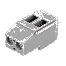 Regletă de conexiuni pentru PCB în unghi de 90° cu piste de 5mm și capacitate de 2-2,5mm² | Electronic-mag.ro | Componente Electronice