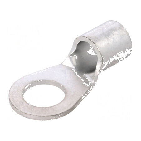 Vârf inelar M10 pentru cablu neizolat crimpat, 16-25mm², cositorit | Electronic-mag.ro | Componente Electronice