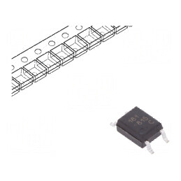 Optocuplor SMD cu 1 Canal, 3,75kV Izolație, 80V Uce, SO4 - Transistori | Electronic-mag.ro | Componente Electronice