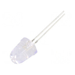 LED UV 8° 20mA 114mW 360-370nm 3/3,4/3,8VDC THT - Lumină ultravioletă eficientă pentru aplicații industriale | Electronic-mag.ro | Componente Electronice