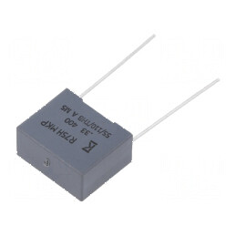 Condensator cu polipropilenă R75 330nF THT 18x8,5x14,5mm ±5% | Electronic-mag.ro | Componente Electronice