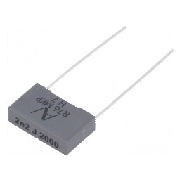 Condensator polipropilenă R76 2,2nF 18x5x11mm THT ±5% - Componentă electronică | Electronic-mag.ro | Componente Electronice