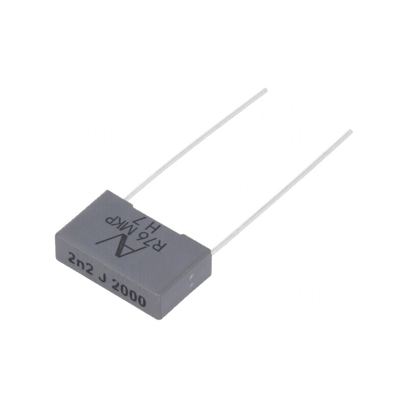 Condensator polipropilenă R76 2,2nF 18x5x11mm THT ±5% - Componentă electronică | Electronic-mag.ro | Componente Electronice
