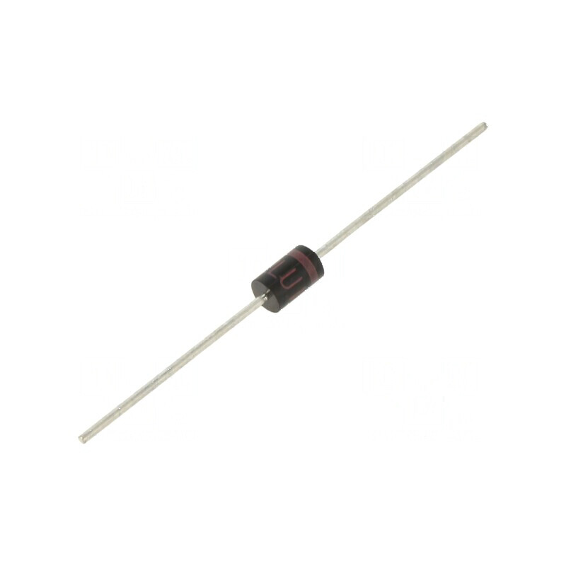 Diodă redresoare THT 200V 1,5A 50A AX10 Ø4.4x7mm 35ns | Electronic-mag.ro | Componente Electronice
