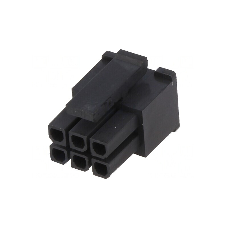 Conector cablu-placă mufă mamă MF30 3mm PIN 6 fără contacte pentru electronică | Electronic-mag.ro | Componente Electronice
