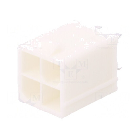 Conector cablu-cablu/PCB soclu tată Minitek® Pwr 4.2mm - 4 pini | Electronic-mag.ro | Componente Electronice