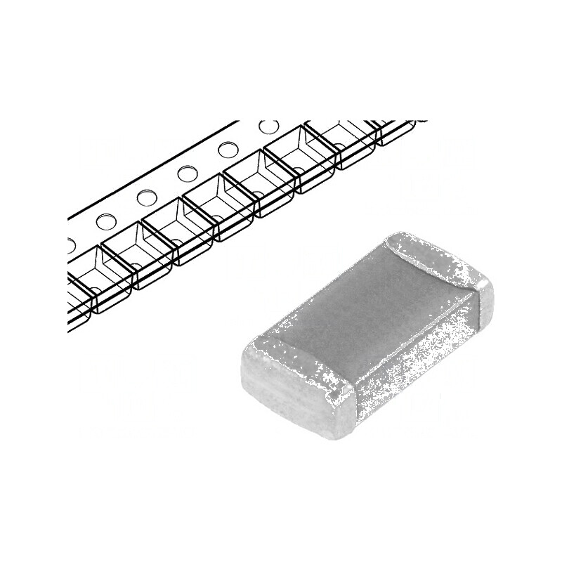 Condensator ceramic MLCC 47uF 6,3V X5R ±20% SMD 1206 pentru aplicații electronice | Electronic-mag.ro | Componente Electronice