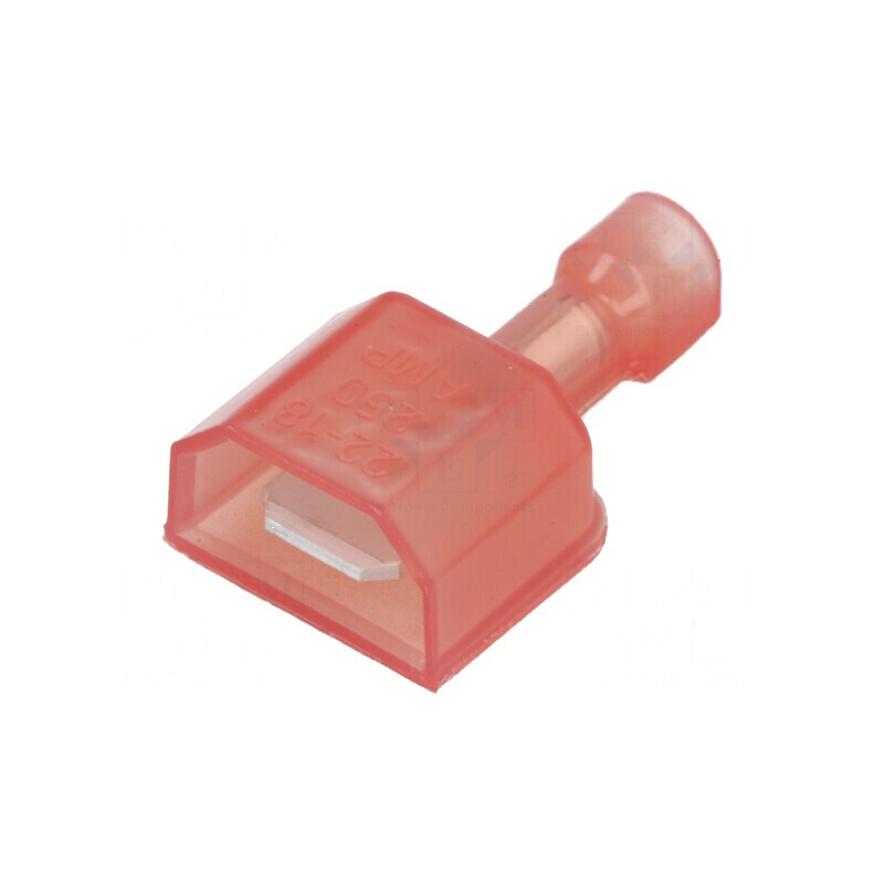Terminal plat 6,3mm tată 0,3-0,9mm2 pentru cablu crimpat 0,8mm | Electronic-mag.ro | Componente Electronice Terminal plat 6,3mm tată 0,3-0,9mm2 pentru cablu crimpat 0,8mm | Electronic-mag.ro | Componente Electronice