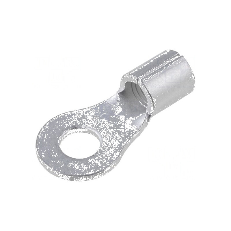 Vârf inelar M4 pentru cablu neizolat 3÷6mm², crimpat, cositorit | Electronic-mag.ro | Componente Electronice