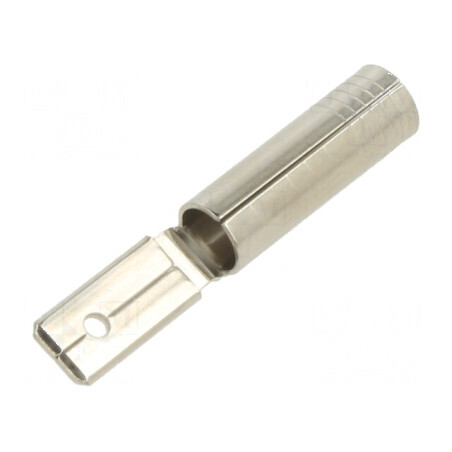Conector banană 4mm soclu 25A 30VAC 60VDC nichelat pentru aplicații electrice | Electronic-mag.ro | Componente Electronice