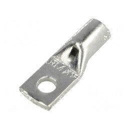 Vârf inelar tubular M5 16mm² cu cablu neizolat din cupru, crimpat | Electronic-mag.ro | Componente Electronice