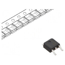 Tranzistor NPN bipolar 400V 4A 80W DPAK pentru circuite electrice | Electronic-mag.ro | Componente Electronice