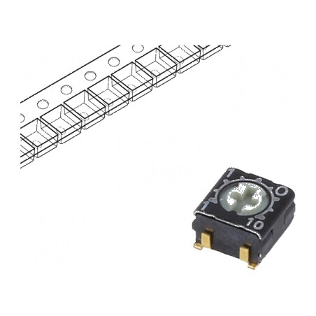 Potenţiometru SMD de montare singură 5kΩ 125mW ±20% | Electronic-mag.ro | Componente Electronice
