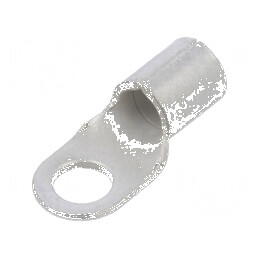 Vârf inelar M6 16mm² cablu cositorit cupru 6,5mm crimpat | Electronic-mag.ro | Componente Electronice