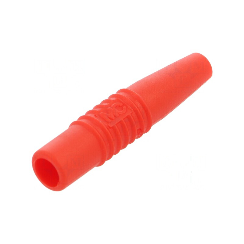 Carcasă soclu roșie 59,5mm pentru accesorii | Electronic-mag.ro | Componente Electronice