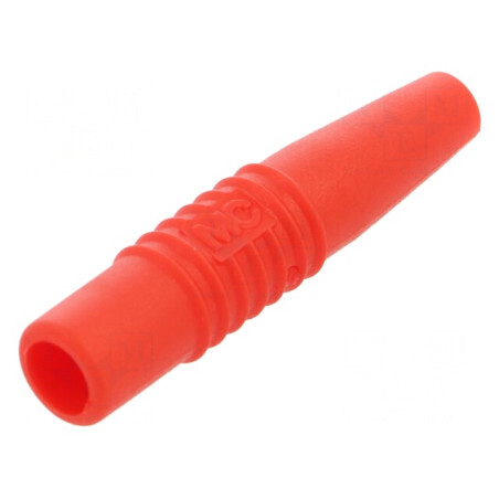 Carcasă soclu roșie 59,5mm pentru accesorii | Electronic-mag.ro | Componente Electronice