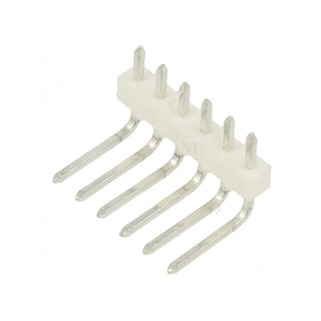 Conector cablu-placă KK 254 PIN 6 THT 90° soclu pentru montaj în unghi | Electronic-mag.ro | Componente Electronice