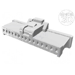 Conector cablu-placă mufă mamă Pico-Clasp 1mm PIN 15 pentru aplicații electrice | Electronic-mag.ro | Componente Electronice