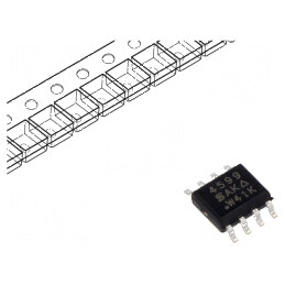 Tranzistor N/P-MOSFET TrenchFET® unipolar 40V/40V 6,8A/5,8A | Electronic-mag.ro | Componente Electronice