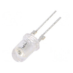 LED 5mm albastru 7000-8400mcd 90° convex pentru iluminat decorativ | Electronic-mag.ro | Componente Electronice