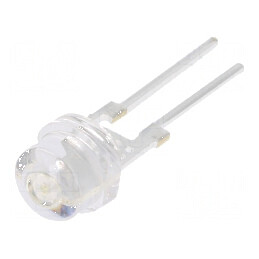 LED Verde 4,8mm 12000÷14400mcd 33÷38lm 140° Raster 2,5mm | Electronic-mag.ro | Componente Electronice