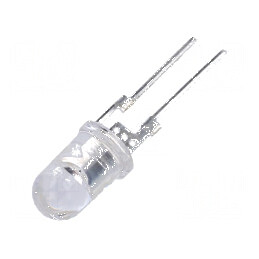 LED 5mm roșie 22000-25000mcd 40° convex - lumina intensă pentru proiecte electronice | Electronic-mag.ro | Componente Electronice
