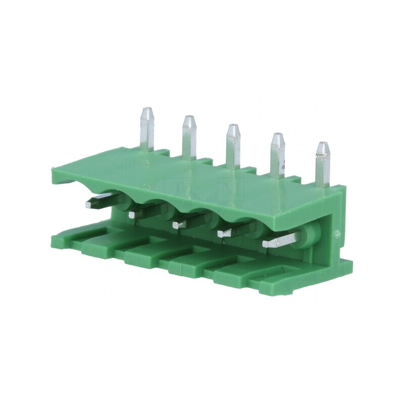 Regletă de conexiuni deconectabilă 5mm, 5 piste, unghi 90° | Electronic-mag.ro | Componente Electronice Regletă de conexiuni deconectabilă 5mm, 5 piste, unghi 90° | Electronic-mag.ro | Componente Electronice