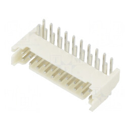 Conector cablu-placă soclu tată PIN 20 Pas 2mm THT 100V 2A pentru conexiuni electrice | Electronic-mag.ro | Componente Electronice