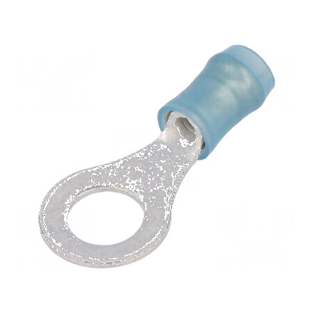 Vârf inelar M6 Ø 6,73mm 1,25÷2mm² pentru cablu izolat, crimpat | Electronic-mag.ro | Componente Electronice