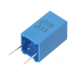 Condensator poliester 0,22uF 160VAC 250VDC 5mm ±5% THT - componente electrice | Electronic-mag.ro | Componente Electronice