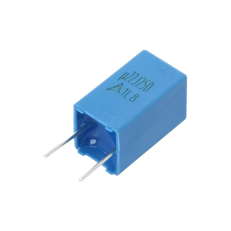 Condensator poliester 0,22uF 160VAC 250VDC 5mm ±5% THT - componente electrice | Electronic-mag.ro | Componente Electronice