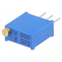 Potenţiometru multitură 50Ω 500mW THT ±10% - Componente electronice de montare | Electronic-mag.ro | Componente Electronice