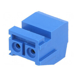 Regletă de conexiuni deconectabilă 5mm, 2 piste, cu mufă | Electronic-mag.ro | Componente Electronice