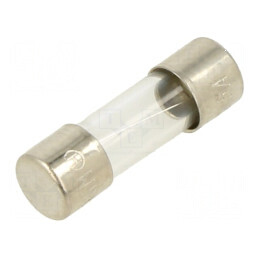 Siguranţă ardere rapidă 2,5A 250VAC sticlă 5x15mm - protecţie electrică de calitate | Electronic-mag.ro | Componente Electronice