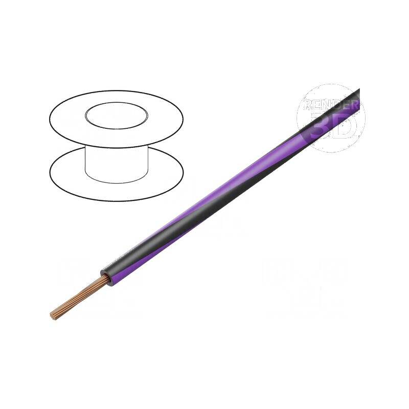 Cablu H05V-K LgY litat Cu 0,35mm² PVC negru-violet 300V 500V - 1 metru | Electronic-mag.ro | Componente Electronice Cablu H05V-K LgY litat Cu 0,35mm² PVC negru-violet 300V 500V - 1 metru | Electronic-mag.ro | Componente Electronice