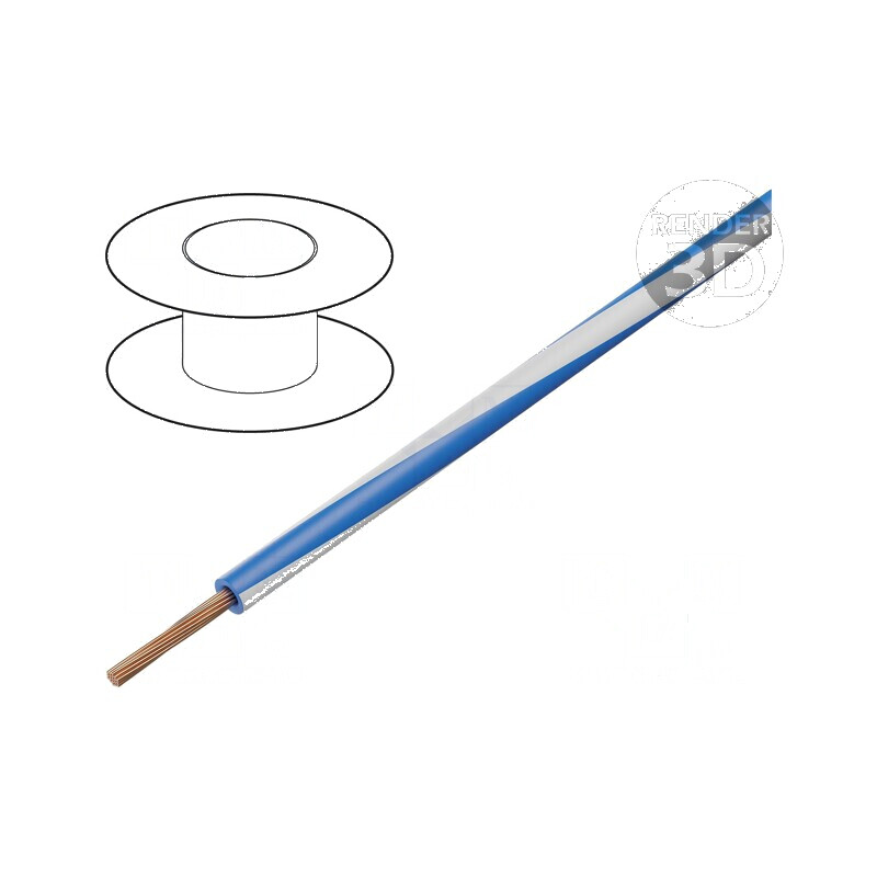 Cablu H05V-K LgY Litat Cu 0,35mm² PVC Albastru-Alb 300V 500V | Electronic-mag.ro | Componente Electronice Cablu H05V-K LgY Litat Cu 0,35mm² PVC Albastru-Alb 300V 500V | Electronic-mag.ro | Componente Electronice