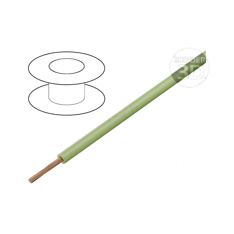 Cablu H05V-K LgY Litat Cu 0,35mm² PVC Verde Deschis 200m | Electronic-mag.ro | Componente Electronice Cablu H05V-K LgY Litat Cu 0,35mm² PVC Verde Deschis 200m | Electronic-mag.ro | Componente Electronice