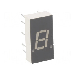 Afișaj LED 7 segmente 7,8mm 0,3 galben-verde - 1 bucată | Electronic-mag.ro | Componente Electronice
