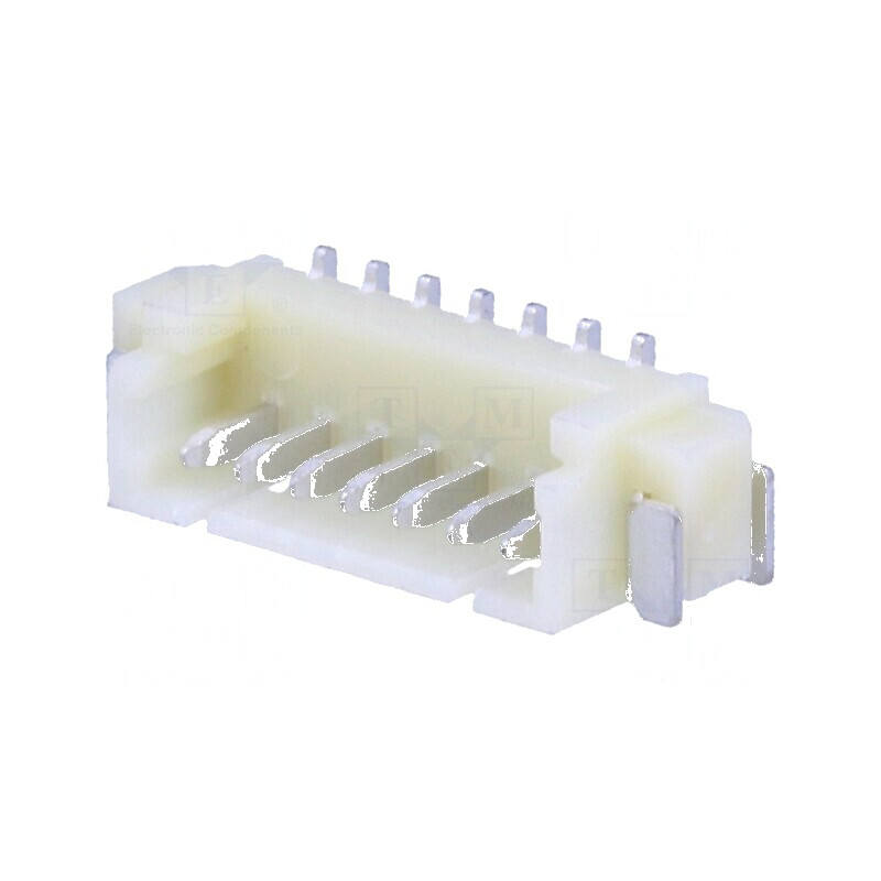 Conector cablu-placă soclu tată 1,25mm PIN 7 SMT 125V 1A pentru aplicații electrice | Electronic-mag.ro | Componente Electronice