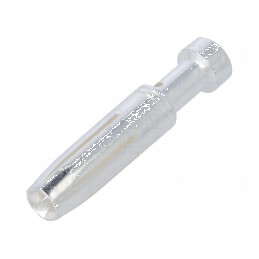 Pin mamă aliaj cupru argintat 1,5mm² 16AWG crimpat în vrac pentru conexiuni electrice | Electronic-mag.ro | Componente Electronice