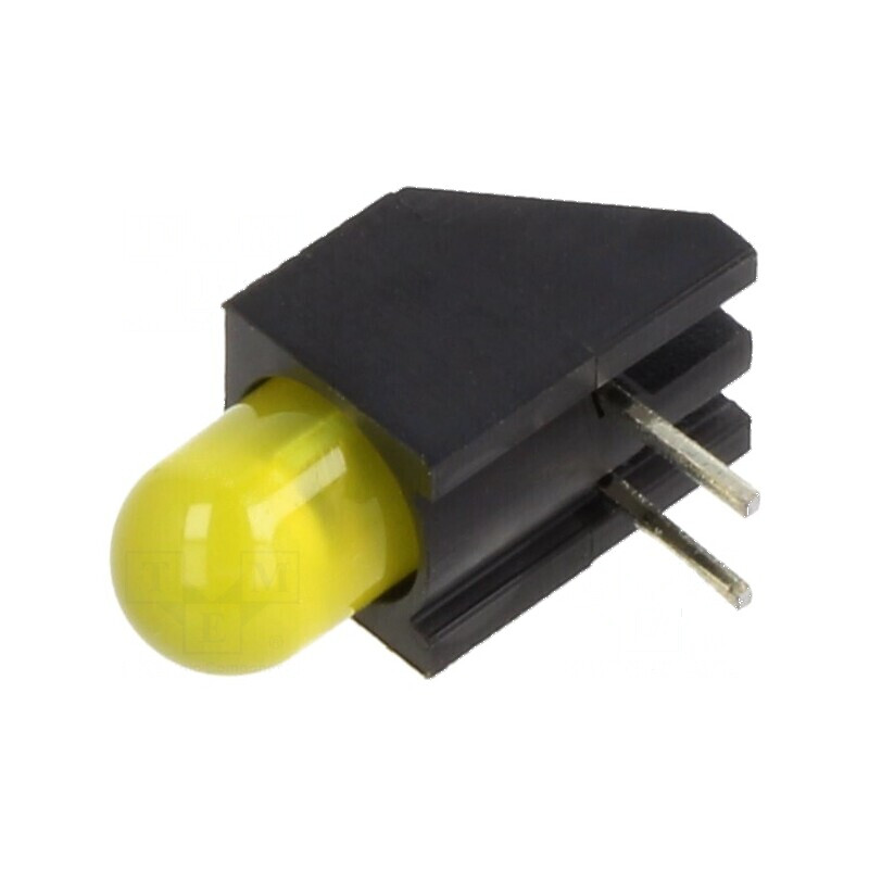 LED 5mm galben în carcasă - 1 diodă, 20mA, lentilă difuză | Electronic-mag.ro | Componente Electronice LED 5mm galben în carcasă - 1 diodă, 20mA, lentilă difuză | Electronic-mag.ro | Componente Electronice