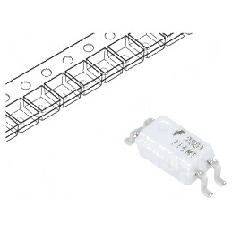 Optocuplor SMD 4pin 3,75kV Mini-flat cu 1 ieșire tranzistor | Electronic-mag.ro | Componente Electronice