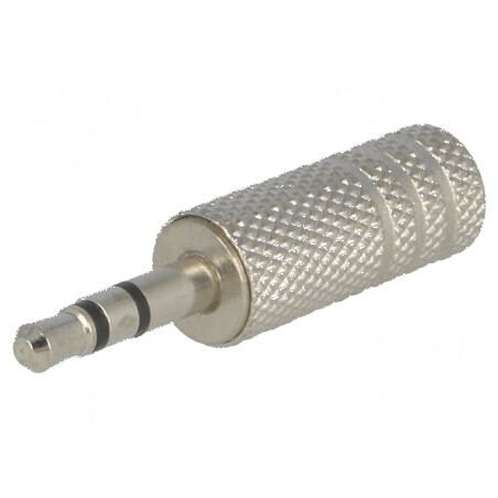 Conector Jack 3,5mm mufă tată stereo 3 piste drept pe cablu | Electronic-mag.ro | Componente Electronice